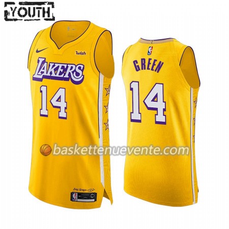Maillot Basket Los Angeles Lakers Danny Green 14 2019-20 Nike City Edition Swingman - Enfant